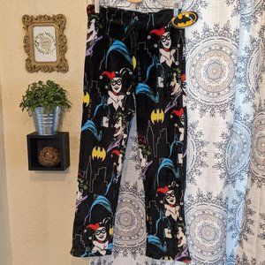 S - Fleece Batman, Joker, & Harley Quinn PJs